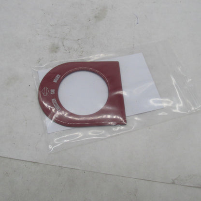 Harley Davidson OEM Red Ignition Switch Dash Decal (New open box)