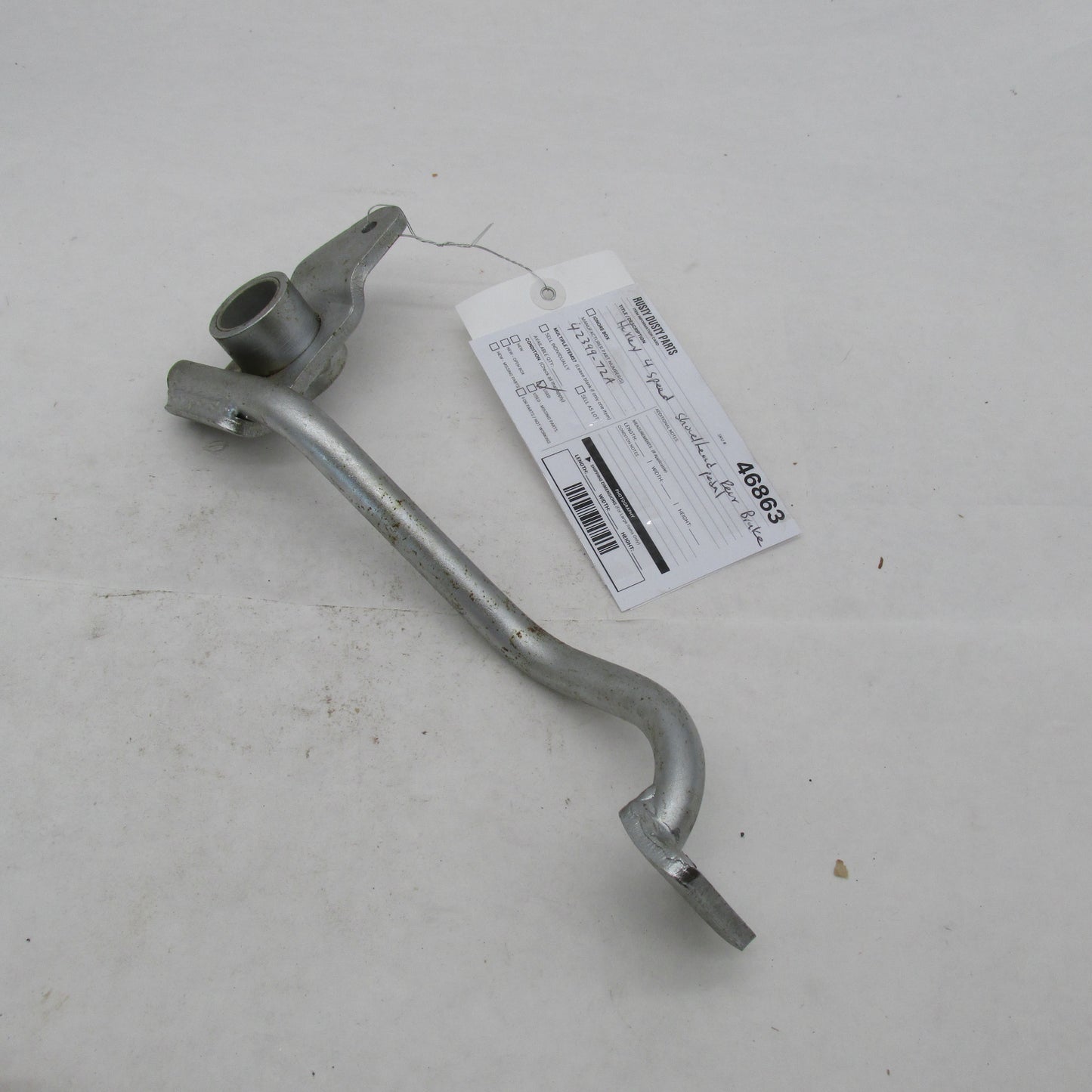 Vintage Harley Davidson OEM 4 Speed Rear Brake Pedal Shovelhead FX 423