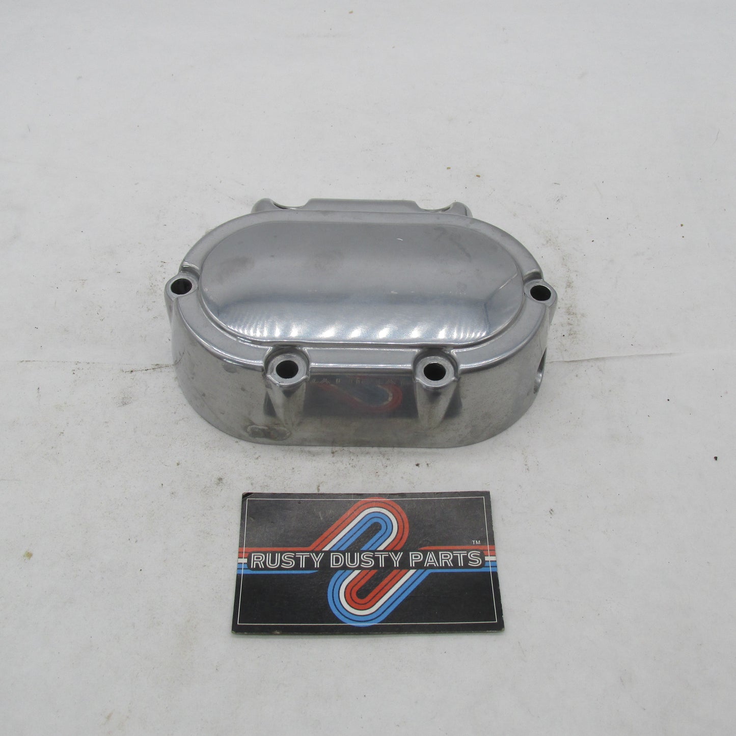 Harley Davidson OEM Silver Brushed S Speed Trans. Side Cover FLHTCI 37