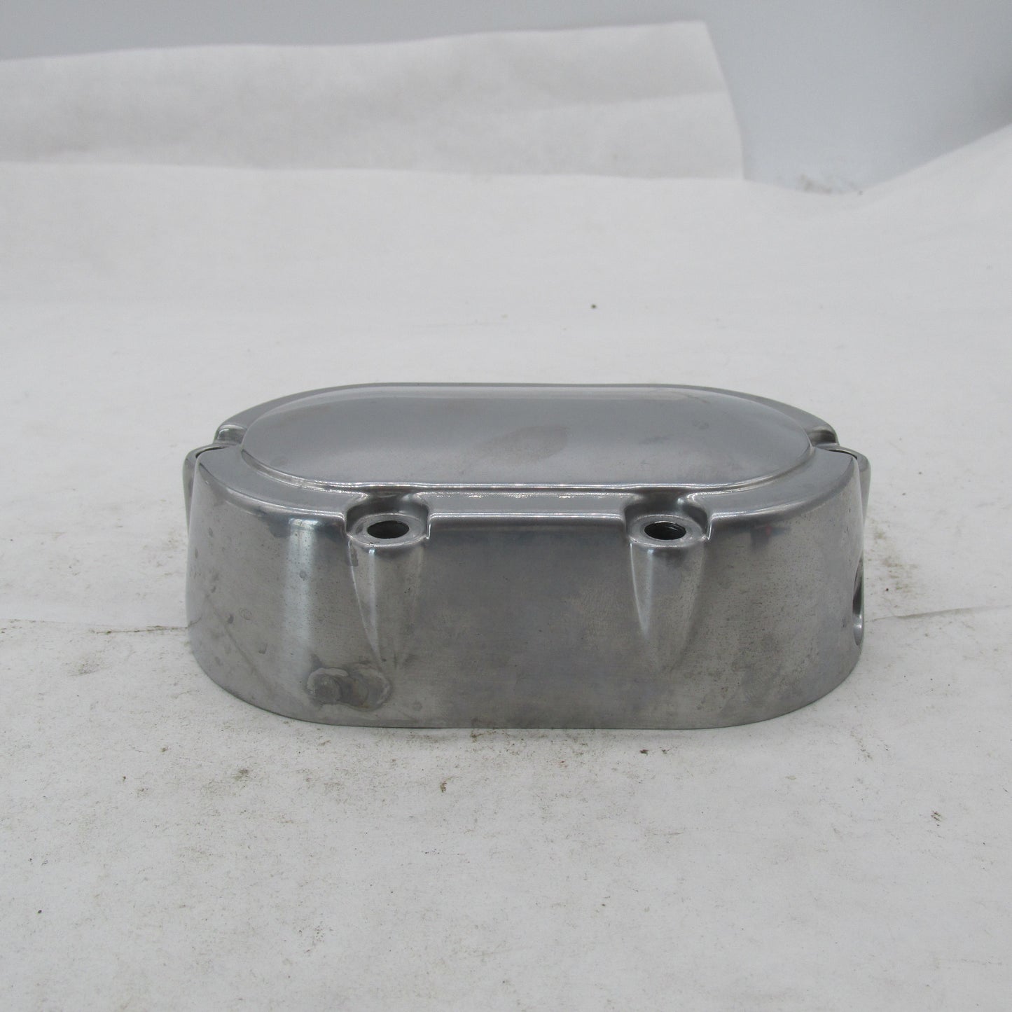 Harley Davidson OEM Silver Brushed S Speed Trans. Side Cover FLHTCI 37