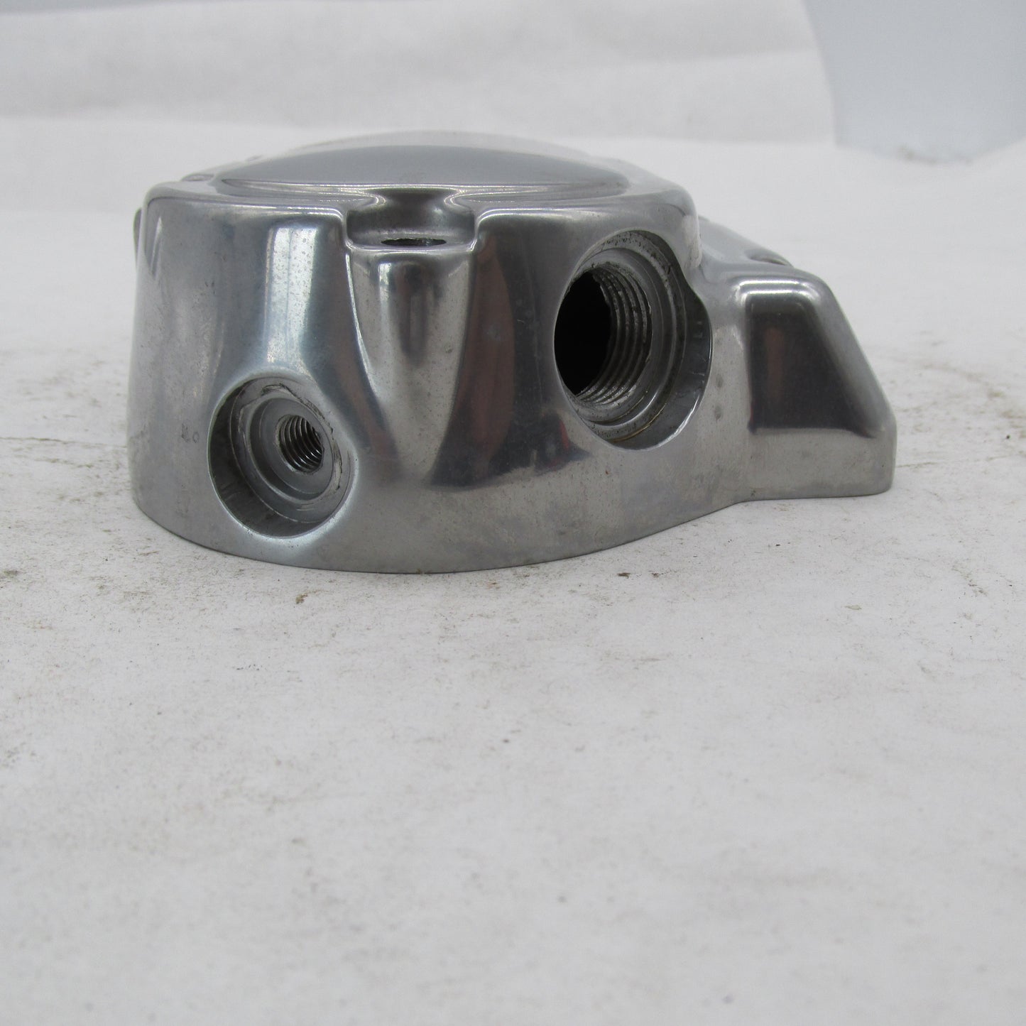 Harley Davidson OEM Silver Brushed S Speed Trans. Side Cover FLHTCI 37