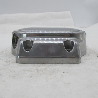 Harley Davidson OEM Silver Brushed S Speed Trans. Side Cover FLHTCI 37