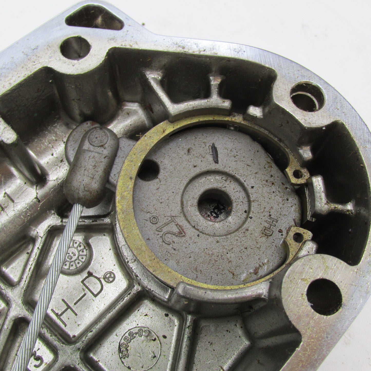 Harley Davidson OEM 5 Speed Trans. Clutch Cable + Side Cover 37082-99