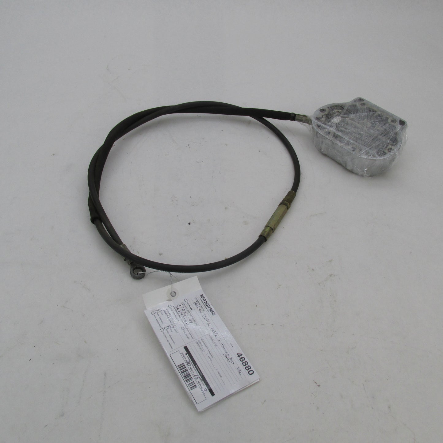 Harley Davidson OEM 5 Speed Trans. Clutch Cable + Side Cover 37082-99