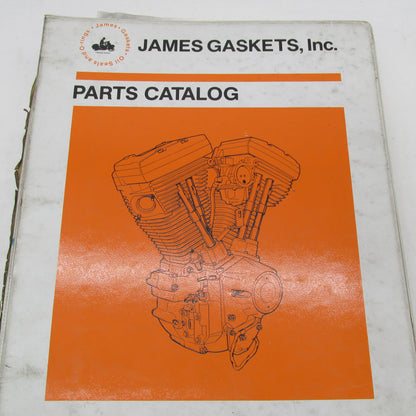 James Gasket Parts Catalog 3 Ring Binder w Harley Accessory Bulletins