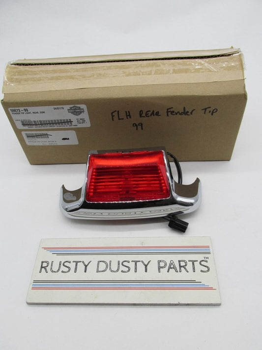 Harley Davidson Genuine NOS Rear Fender Tip Light 59672-99