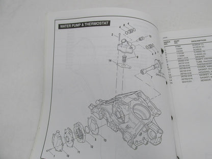 Harley-Davidson Official Factory 2005 VRSCSE Models Parts Catalog 9945