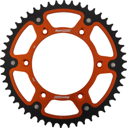 Supersprox Rear Stealth Sprocket 50T Orange RST-990-50-ORG
