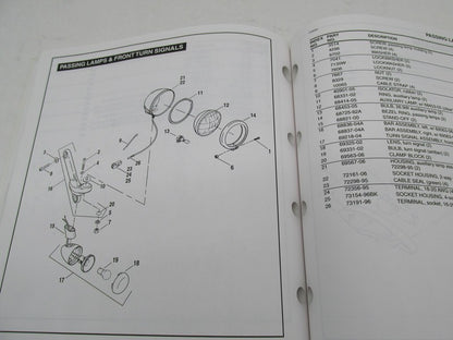 Harley-Davidson Official Factory 2009 FLHTCUTG Models Parts Catalog 99