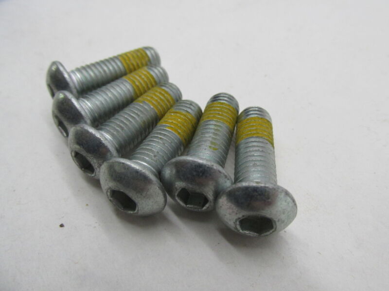 Lot of 6 Harley Davidson Genuine NOS Hex Socket Button Head Screws 4772M