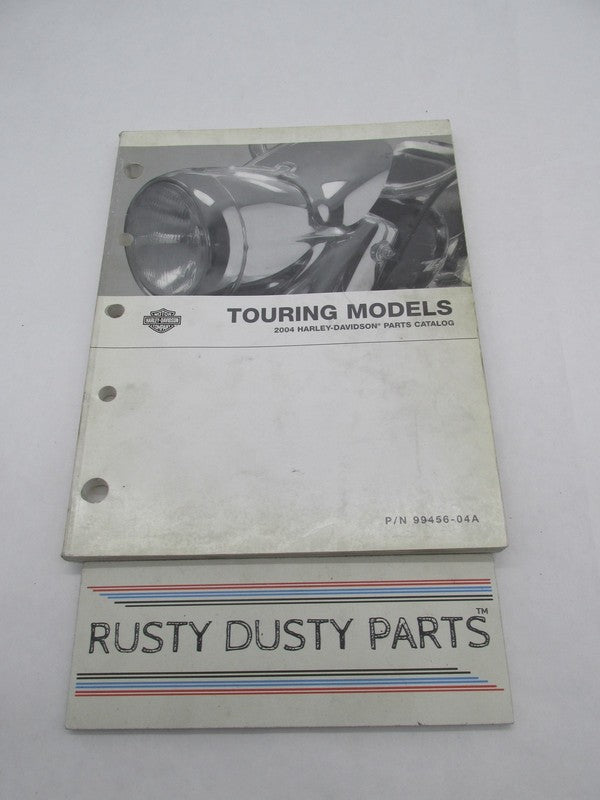 Harley Davidson Official Factory 2004 Touring Models Parts Catalog 994