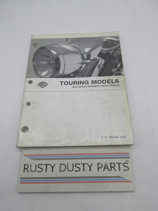 Harley Davidson Official Factory 2004 Touring Models Parts Catalog 994
