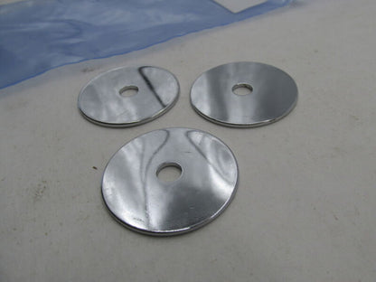 Lot of 3 Harley Davidson Genuine NOS Chrome Panel Washers 6279A