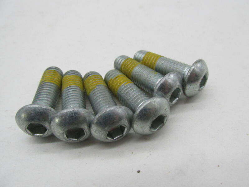 Lot of 6 Harley Davidson Genuine NOS Hex Socket Button Head Screws 4772M