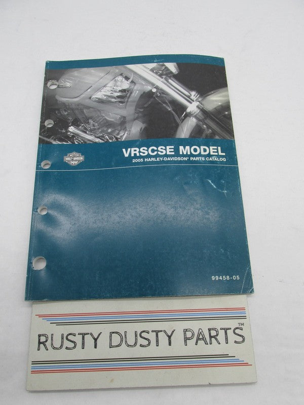 Harley-Davidson Official Factory 2005 VRSCSE Models Parts Catalog 9945