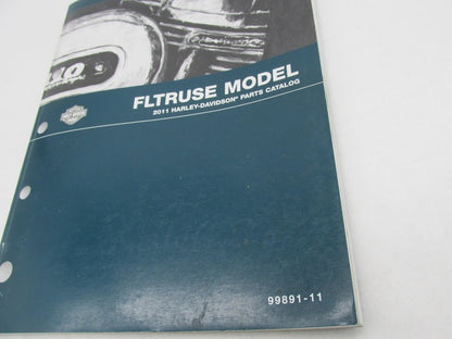 Harley-Davidson Official Factory 2011 FLTRUSE Models Parts Catalog Boo