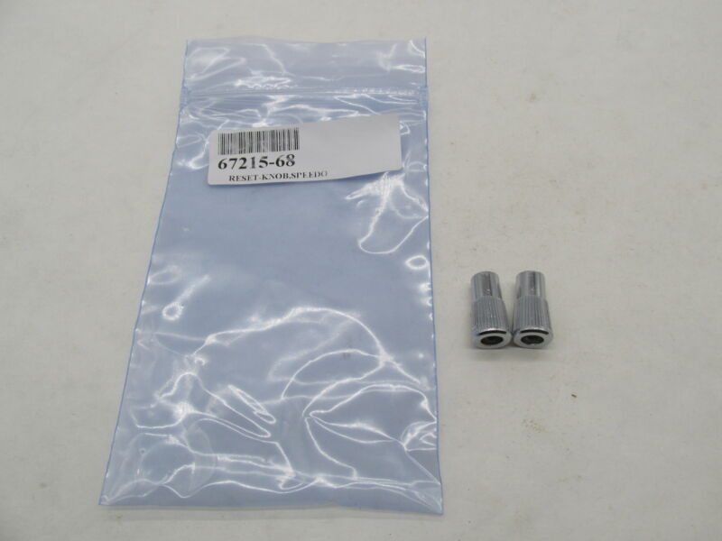Lot of 2 Harley Davidson Genuine NOS Speedometer Trip Reset Knobs 67215-68