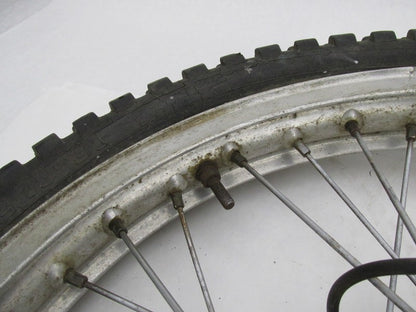 Rickman Enduro Akron 21X2.75 Front Wheel with Tire and Drum Brake