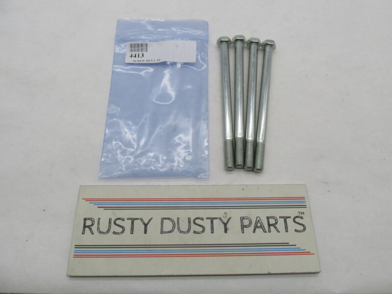 Lot of 4 Harley Davidson Genuine NOS Long Cap Motor Bolt Screws 4413
