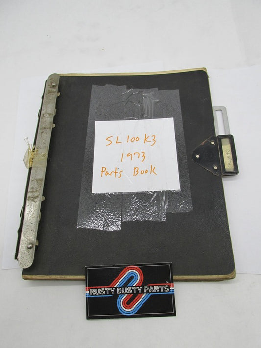 Honda Official Factory 1973 SL100-K3 1st Edition Service Parts Catalog
