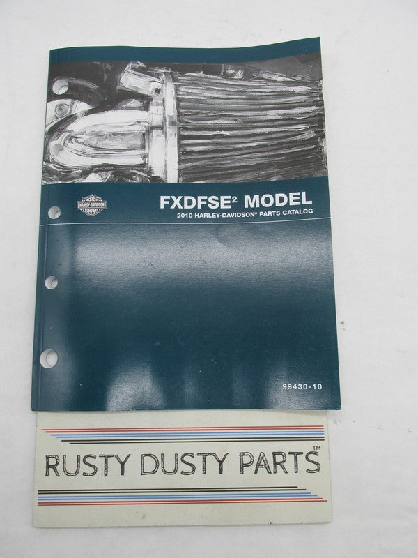 Harley-Davidson Official Factory 2010 FXDFSE2 Models Parts Catalog 994