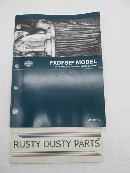 Harley-Davidson Official Factory 2010 FXDFSE2 Models Parts Catalog 994