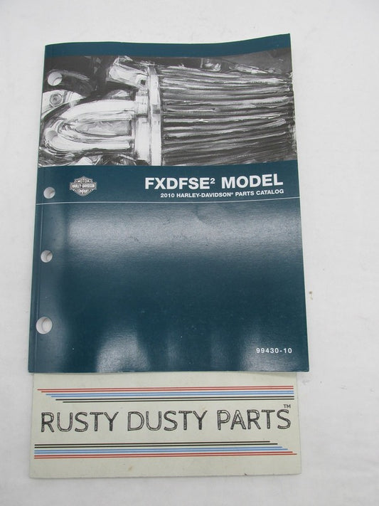 Harley-Davidson Official Factory 2010 FXDFSE2 Models Parts Catalog 994