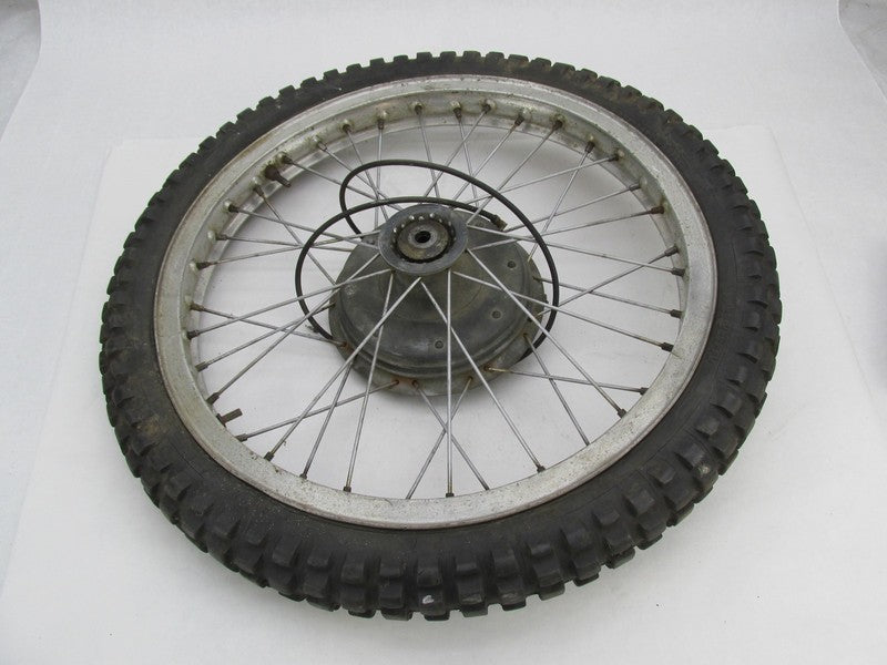Rickman Enduro Akron 21X2.75 Front Wheel with Tire and Drum Brake