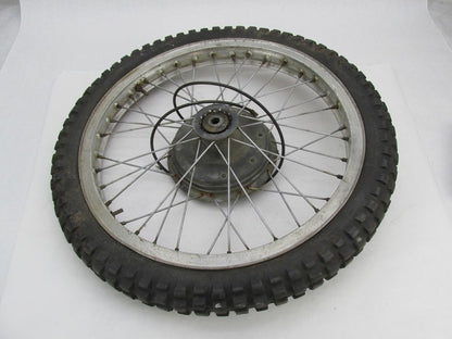 Rickman Enduro Akron 21X2.75 Front Wheel with Tire and Drum Brake