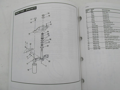 Harley-Davidson Official Factory 2009 FLTRSE3 Models Parts Catalog 994