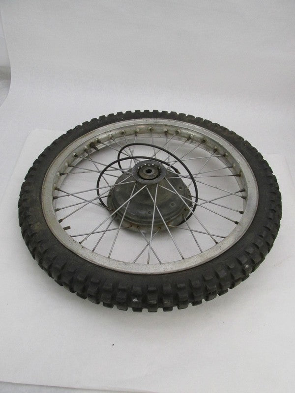 Rickman Enduro Akron 21X2.75 Front Wheel with Tire and Drum Brake