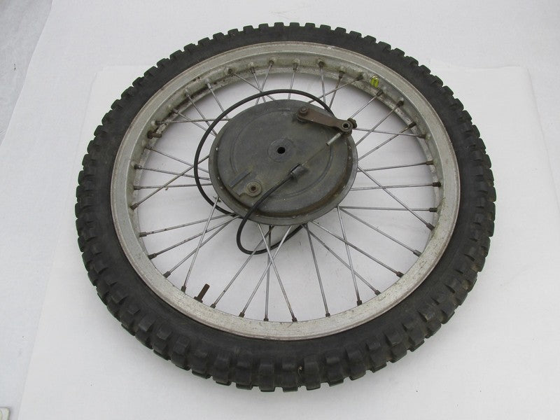 Rickman Enduro Akron 21X2.75 Front Wheel with Tire and Drum Brake