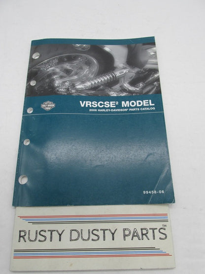 Harley-Davidson Official Factory 2006 VRSCE2 Models Parts Catalog 9945