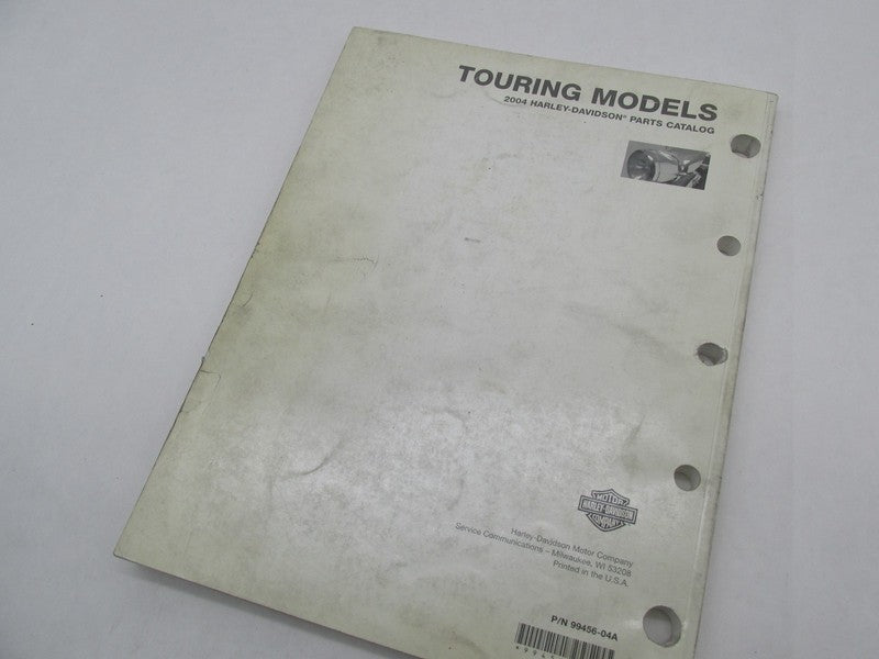 Harley Davidson Official Factory 2004 Touring Models Parts Catalog 994