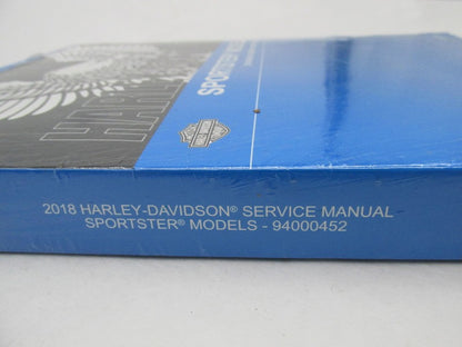Harley Davidson Official Factory NOS 2018 Sportster Service Manual 940