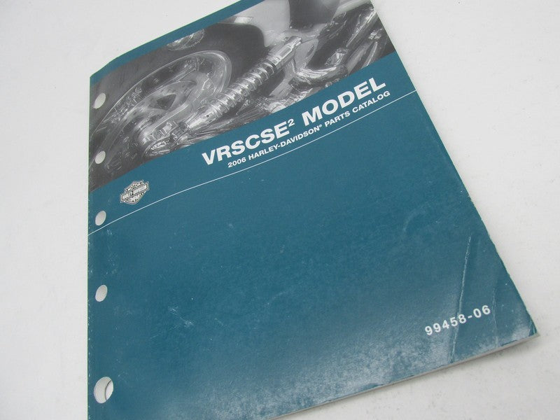 Harley-Davidson Official Factory 2006 VRSCE2 Models Parts Catalog 9945