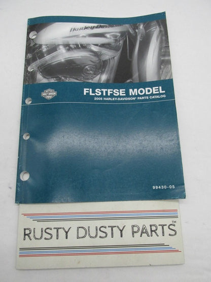 Harley-Davidson Official Factory 2005 FLSTFSE Models Parts Catalog Boo
