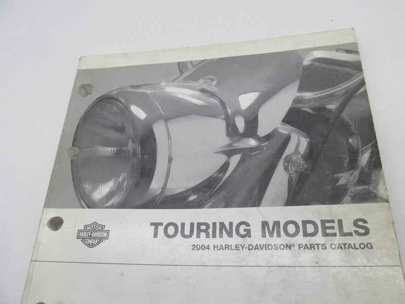 Harley Davidson Official Factory 2004 Touring Models Parts Catalog 994
