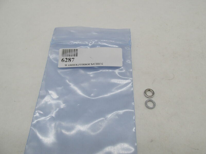 Lot of 2 Harley Davidson Genuine NOS Chrome Ferrous Washers 6287