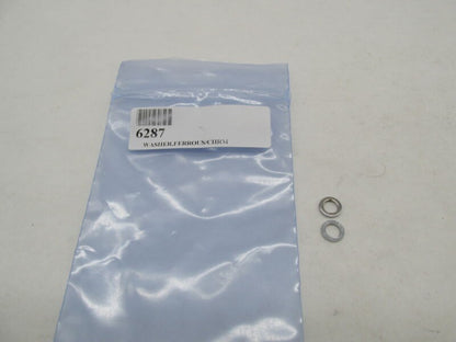 Lot of 2 Harley Davidson Genuine NOS Chrome Ferrous Washers 6287