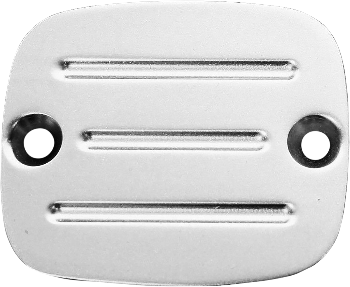 Accutronix Master Cylinder Cover with Milled Lines Chrome C122-MC