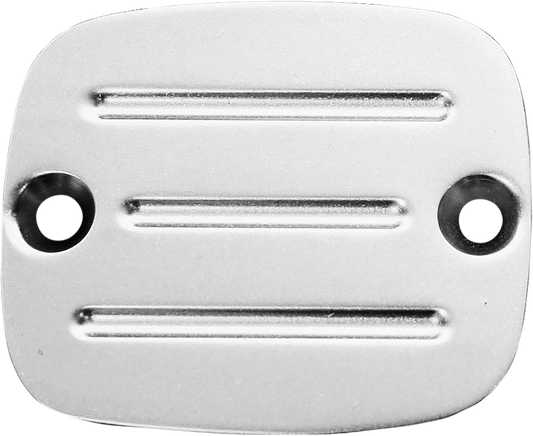 Accutronix Master Cylinder Cover with Milled Lines Chrome C122-MC