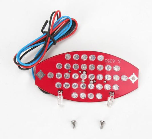 Drag Specialties Cat Eye LED Board for Side Mount LED Taillight/License Plate...
