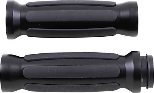 Drag Specialties Rail Grips TBW - Matte Black