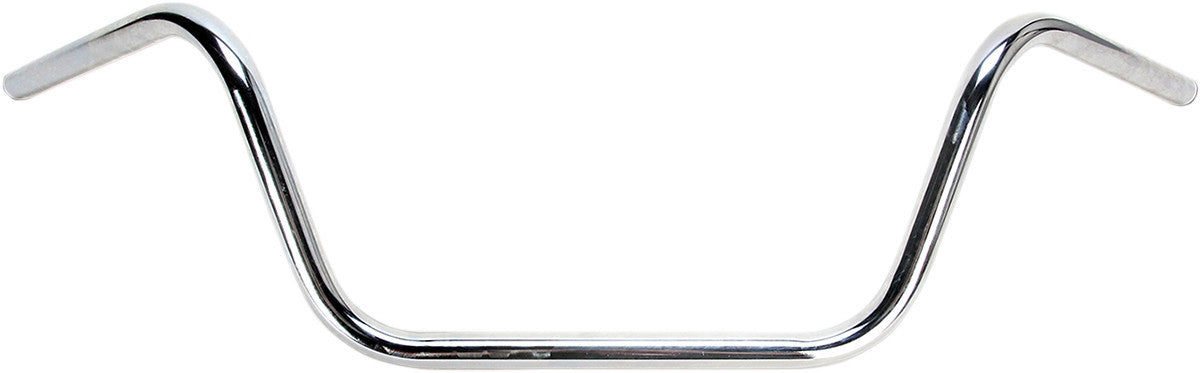 Emgo 7/8" Chopper Handlebars 8.5" Chrome Highway Medium Rise 23-93126
