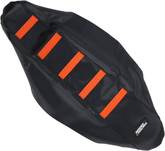 Moose Racing Ribbed Seat Cover Orange 0821-1796