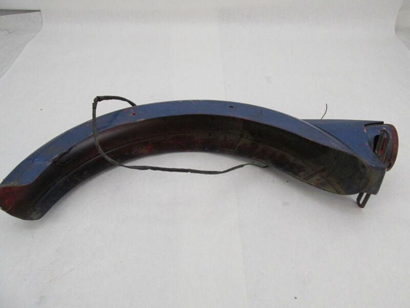 Harley Davidson Genuine Aermacchi M50 Blue Rear Fender w/ Guide Taillight