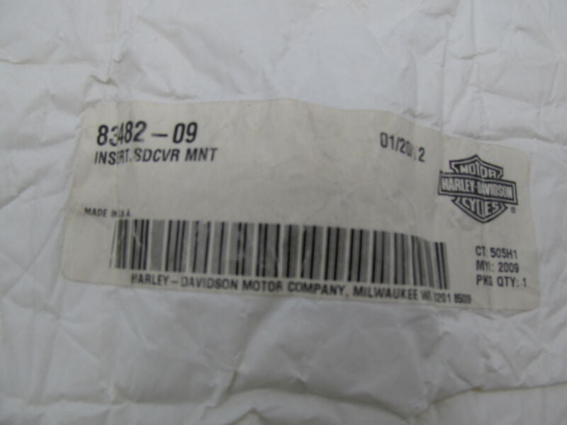 Harley Davidson Genuine NOS  Side Cover Insert SDCVR Mount 83482-09