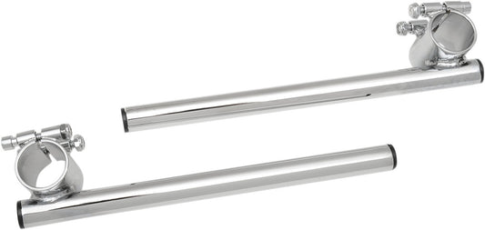 Emgo 7/8" Steel Clip On Handlebars 36mm Chrome 23-93135
