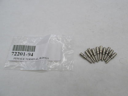 Lot of 10 Harley Davidson Genuine NOS Female Electrical Terminals 72201-94